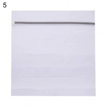 Laundry Bag Eco Friendly Grid Design Polyester Clothes Washing Mesh Bag for Home Clothes Net Laundry Bag