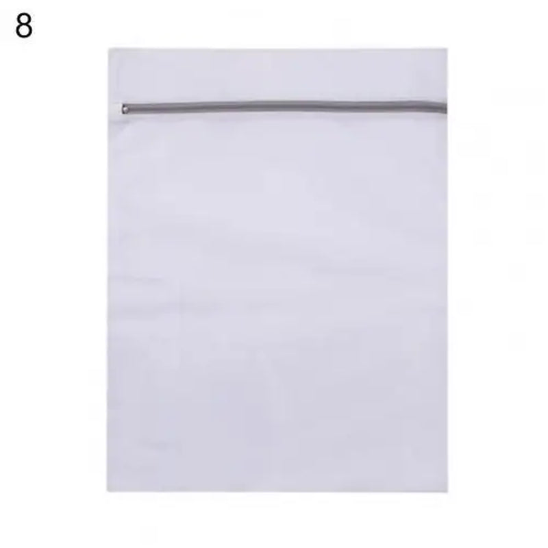 Laundry Bag Eco Friendly Grid Design Polyester Clothes Washing Mesh Bag for Home Clothes Net Laundry Bag