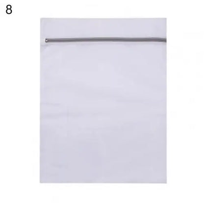 Laundry Bag Eco Friendly Grid Design Polyester Clothes Washing Mesh Bag for Home Clothes Net Laundry Bag