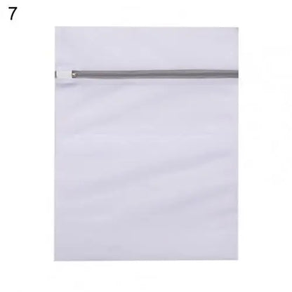 Laundry Bag Eco Friendly Grid Design Polyester Clothes Washing Mesh Bag for Home Clothes Net Laundry Bag