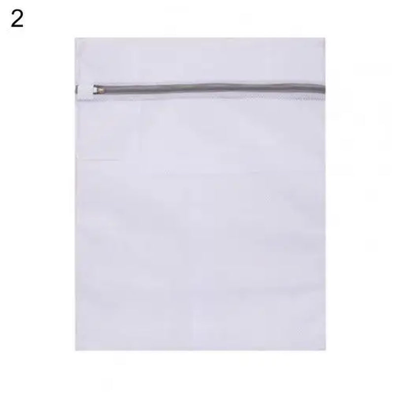 Laundry Bag Eco Friendly Grid Design Polyester Clothes Washing Mesh Bag for Home Clothes Net Laundry Bag