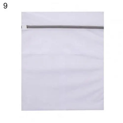 Laundry Bag Eco Friendly Grid Design Polyester Clothes Washing Mesh Bag for Home Clothes Net Laundry Bag