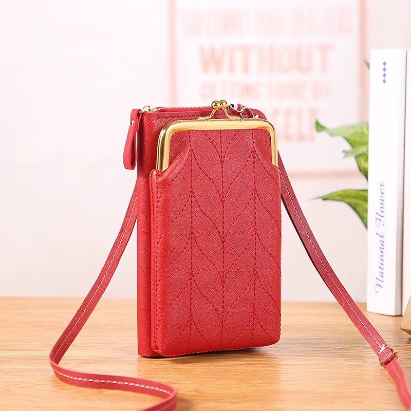 Leather Small Shoulder Bag 