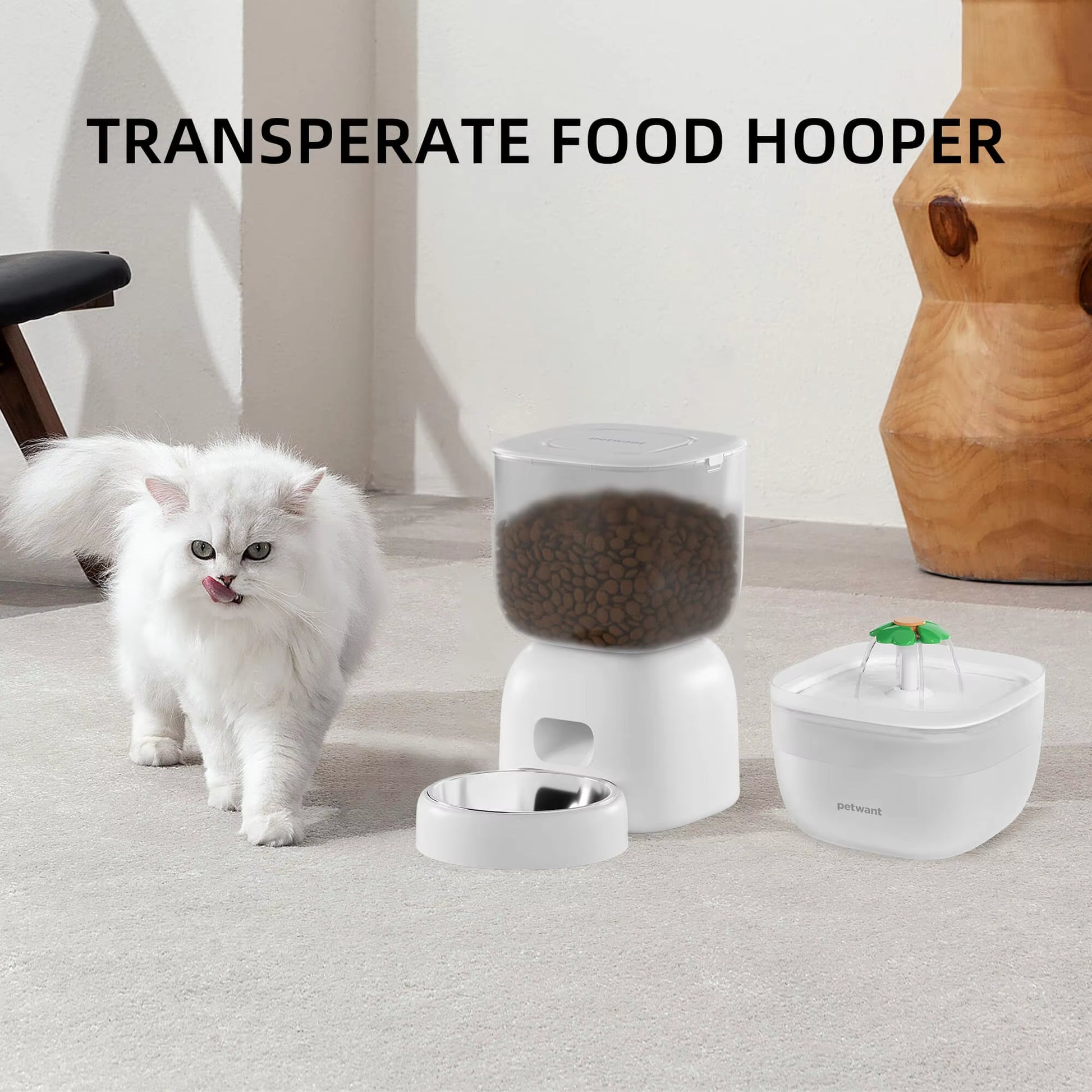 3L Smart Food Automatic Dispenser Suitable for Small Cats and Dogs